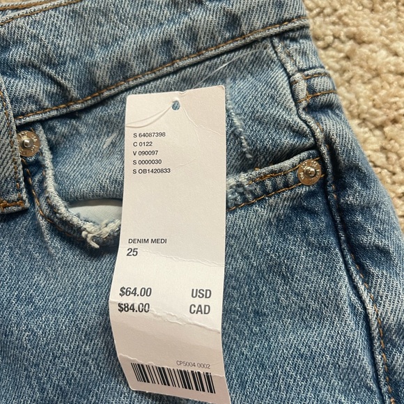 NWT women’s Urban Outfitters BDG distressed high-rise jeans - Picture 4 of 4